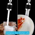 360° Rotating Sink Faucet Extender with Filter