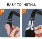 360° Rotating Sink Faucet Extender with Filter