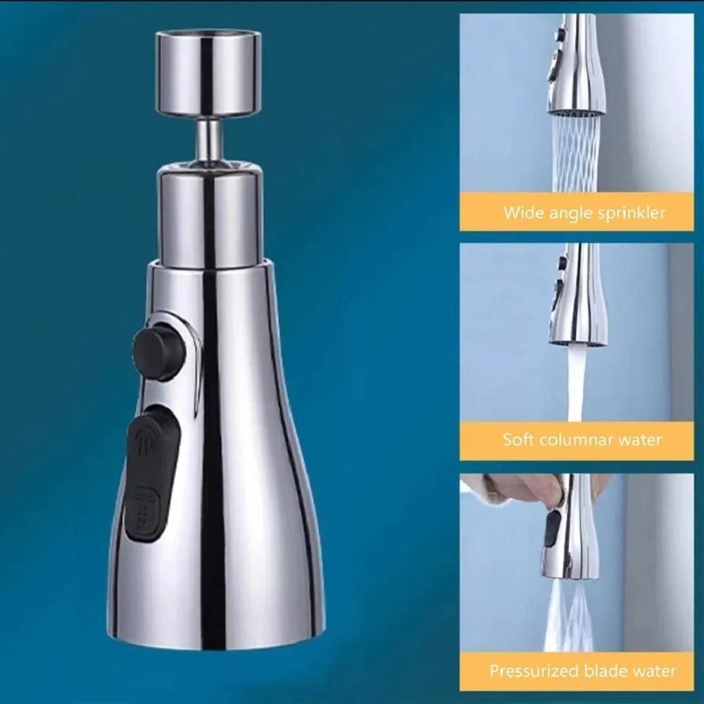 3-Mode Rotating Kitchen Sink Faucet