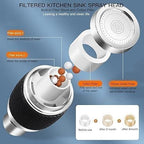 360° Rotating Sink Faucet Extender with Filter