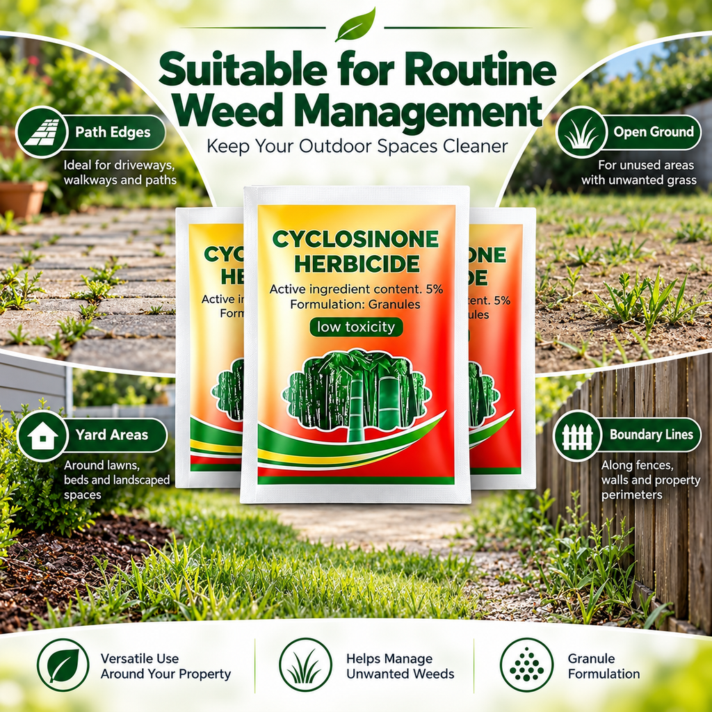 Outdoor Weed Control Granules