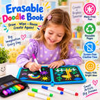 Magic Reusable Drawing Book