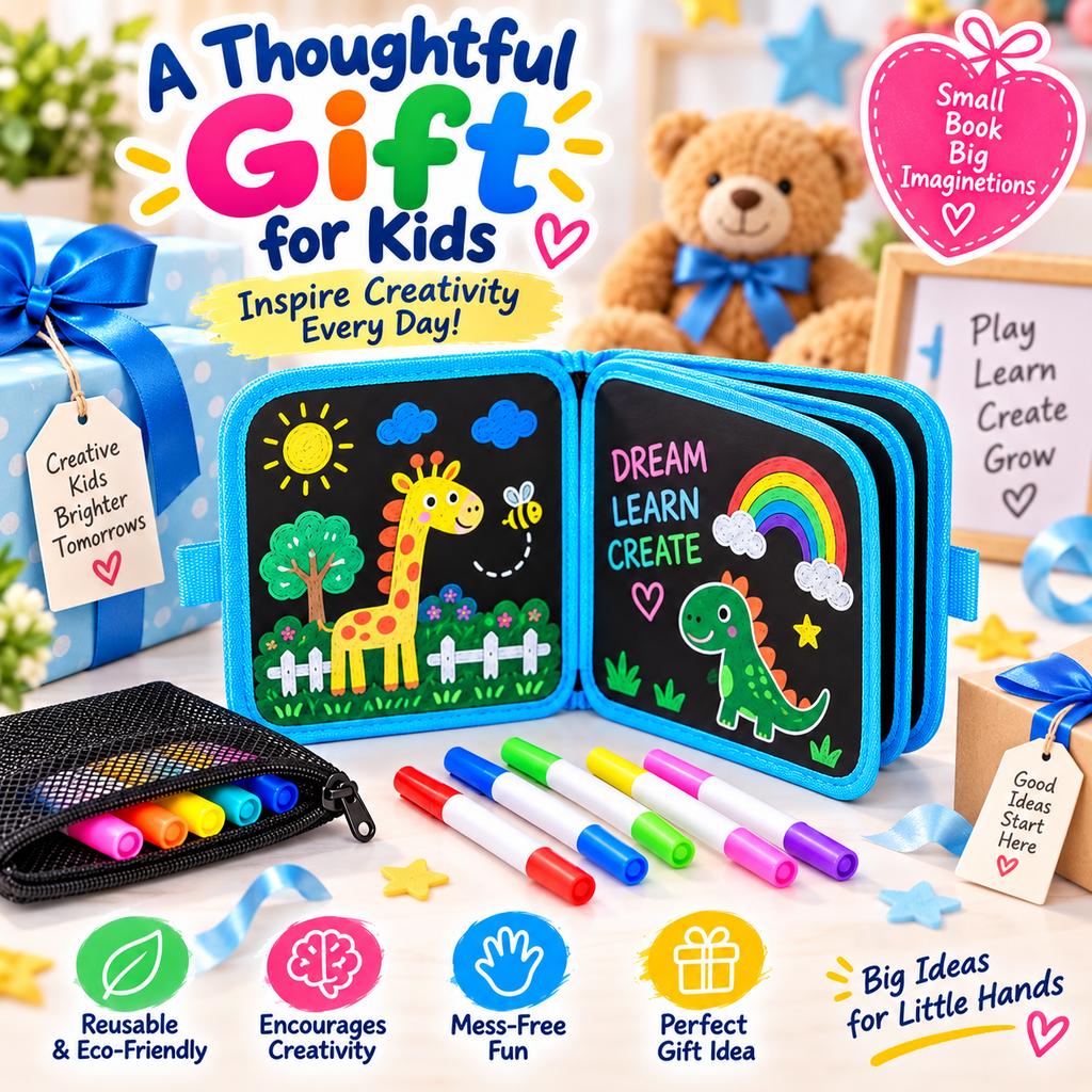 Magic Reusable Drawing Book