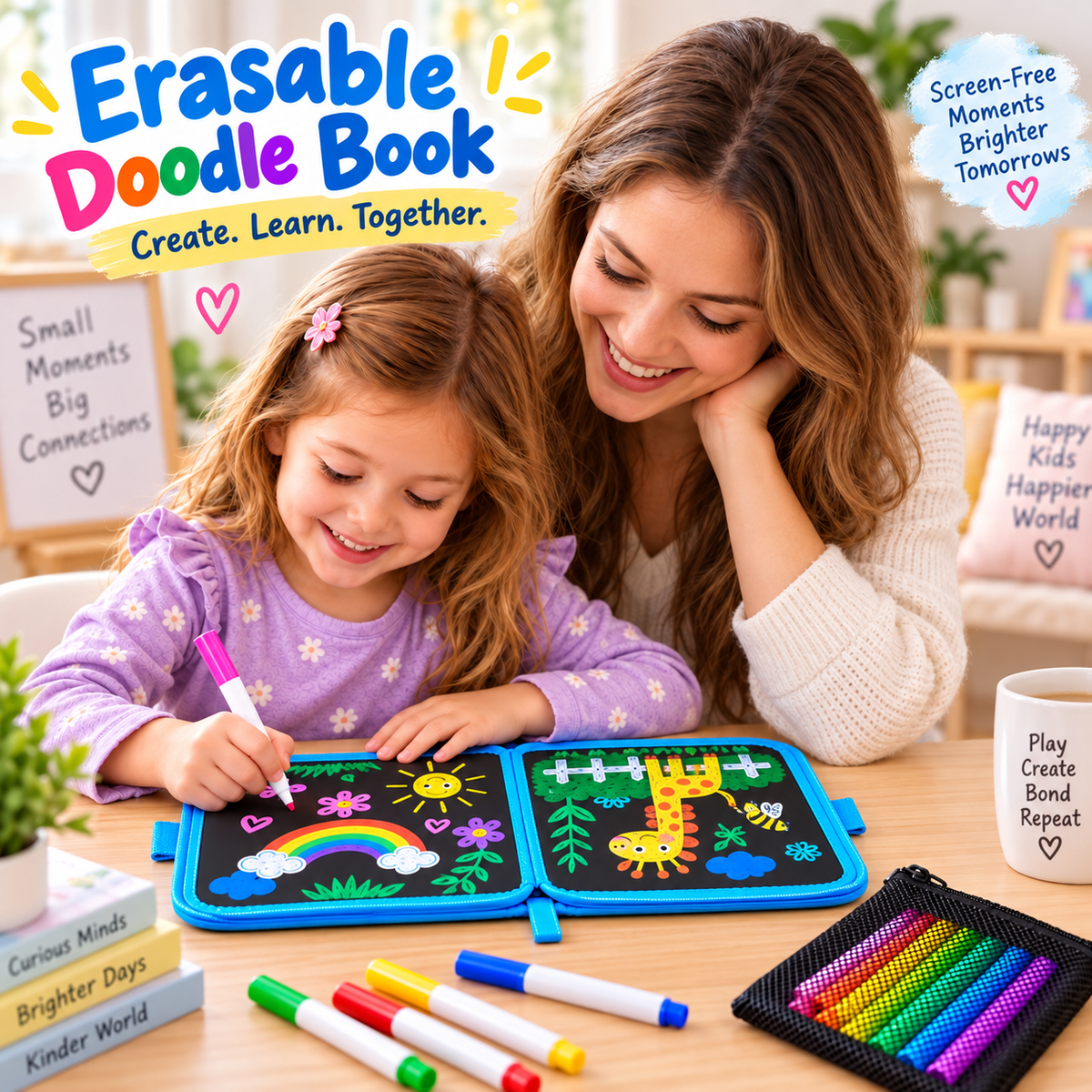 Magic Reusable Drawing Book