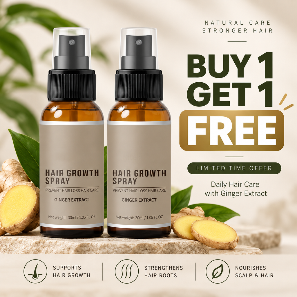 GingerRoot Scalp Care Spray - Ginger Extract