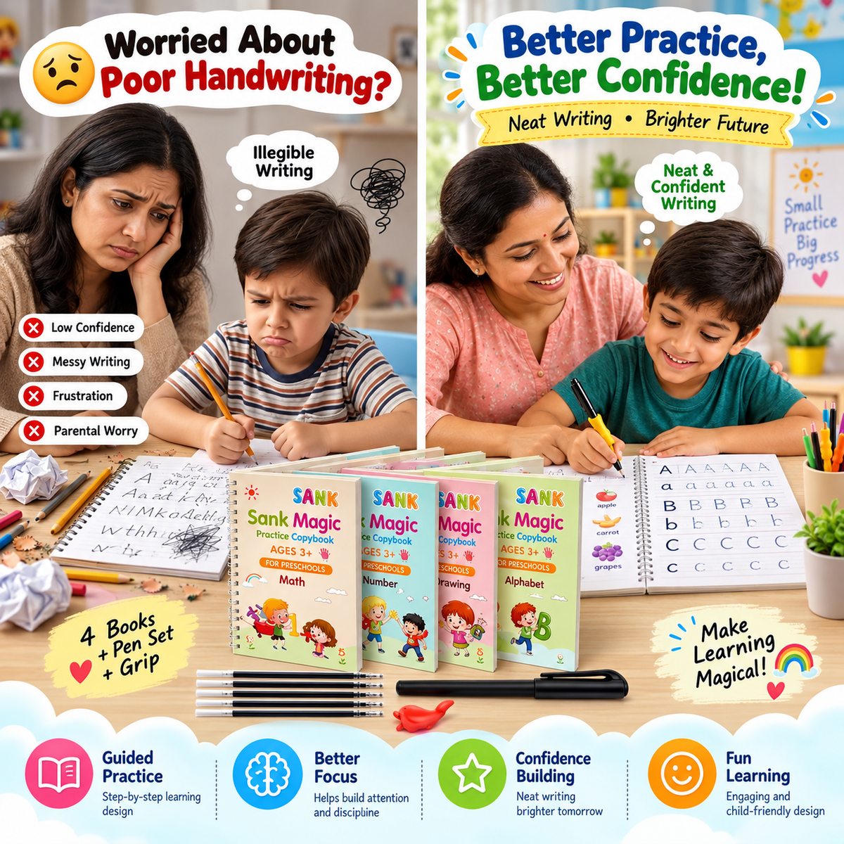 Smart Magic Practice CopyBooks