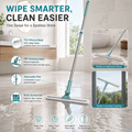 FlexiReach 180° Floor Sweeper - Adjustable Long Handle