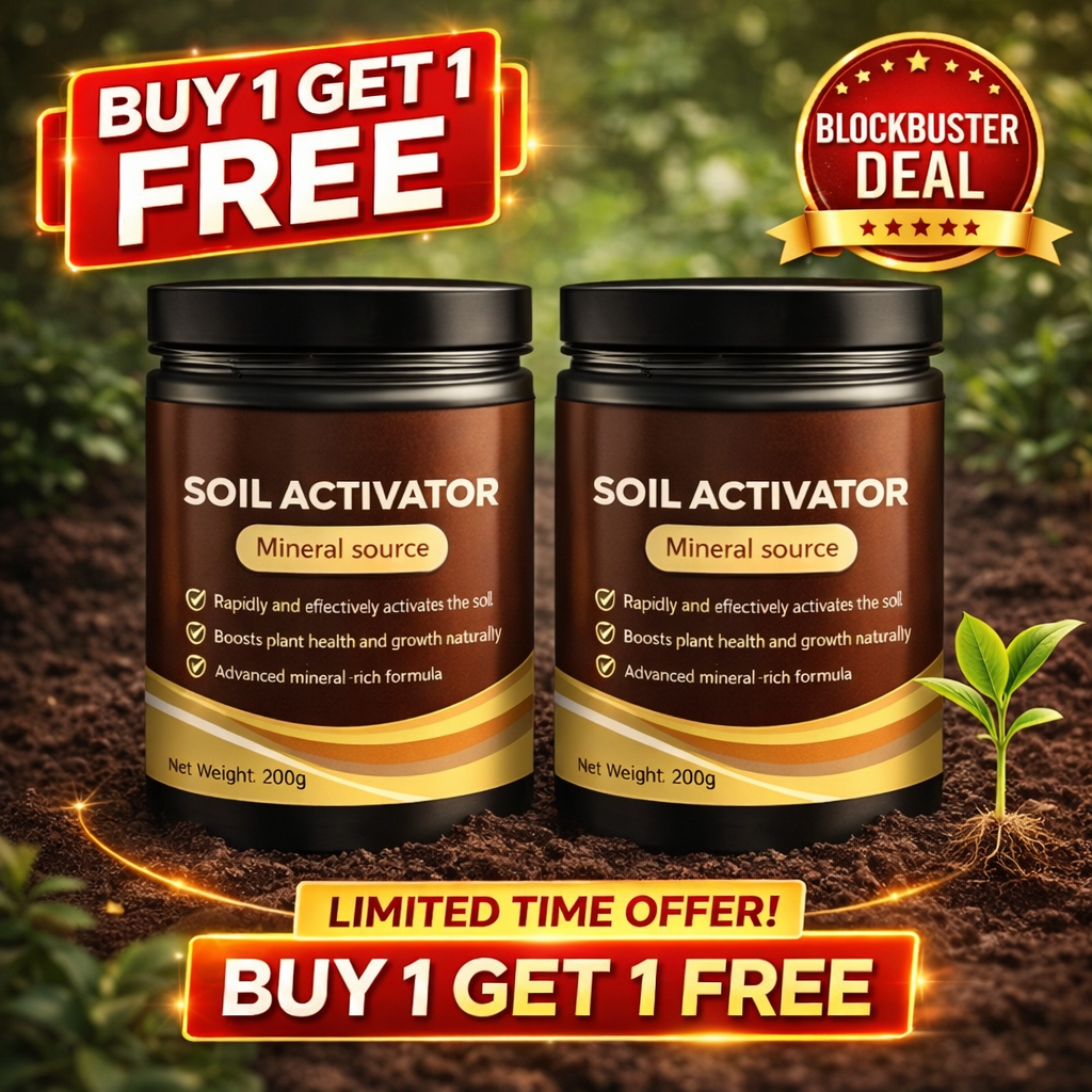 Soil Activated Treasure Premium Soil Activator 200gram (Pack of 2)