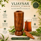 Vijaysar Ayurvedic - Natural Wooden Cup