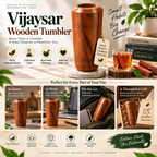 Vijaysar Ayurvedic - Natural Wooden Cup