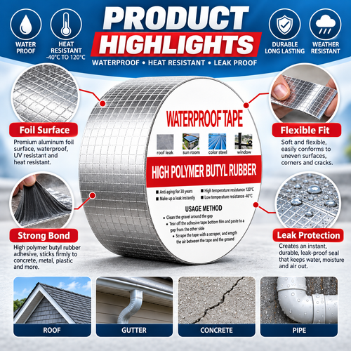 All-Weather Repair Seal Tape
